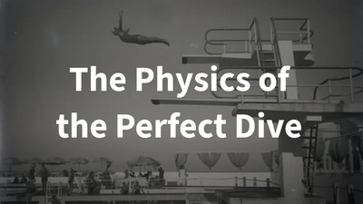 the physics of the perfect dive