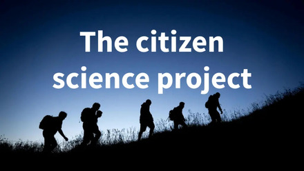 The citizen science project