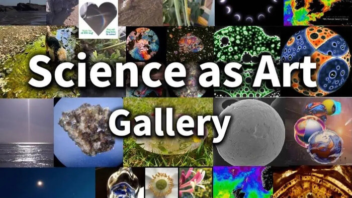 science as art gallery